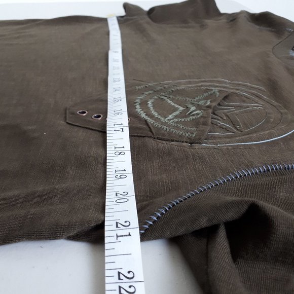 Bauhaus Vintage Olive Green Graphic T-shirt - Picture 6 of 14